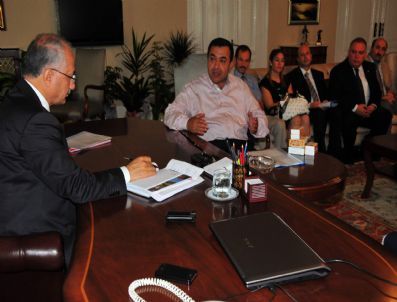 Saruhanlı ve Turgutlu Protokolünden Vali Daşöz’e Ziyaret