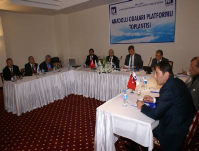 İSMAIL TURAN - Anadolu Odaları Platformu 4. Toplantısını Aksaray’da Yaptı