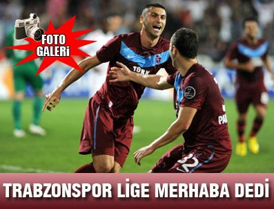 İNTER - Trabzonspor ilk galibiyetini aldı