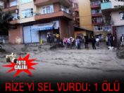 Rize'yi sel ve heyelan yıktı