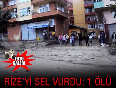 Rize'yi sel ve heyelan yıktı