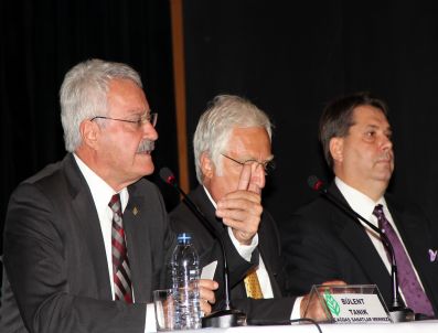 ATAOL BEHRAMOĞLU - Çankaya Belediye Başkanı Tanık ve Konak Belediye Başkanı Tartan Dil Bayramı Dolayısıyla Bir Araya Geldi