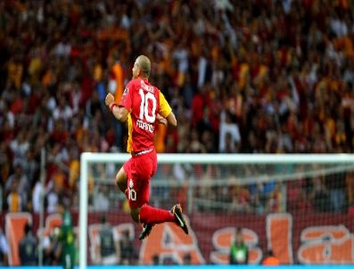 VOLKAN NARINÇ - Galatasaray: 1 - Eskişehirspor: 0 (ilk Yarı)
