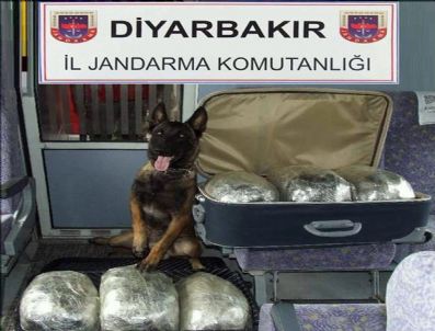 Trende Esrar Sevkıyatına Jandarma Engeli