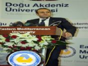 Bakan Bağış Doğu Akdeniz Üniversitesi`nde Konuştu
