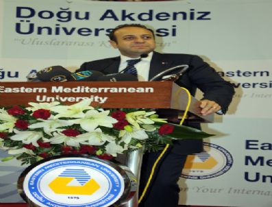 LALA MUSTAFA PAŞA - Bakan Bağış Doğu Akdeniz Üniversitesi`nde Konuştu