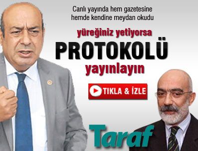 HASIP KAPLAN - BDP'li Hasip Kaplan Taraf'a ve Ahmet Altan'a meydan okudu