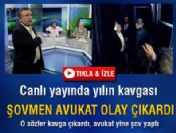 Canlı yayında büyük kavga