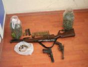 Giresun`da Silah ve Uyuşturucu Operasyonu