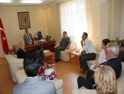 Kardeş Şehir Heyetinden Didim Kaymakam’ına Ziyaret
