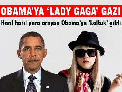 LADY GAGA - Lady Gaga'dan Obama'ya destek