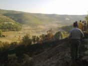 Anız Ateşi 3 Hektarlık Ormanı Kül Etti