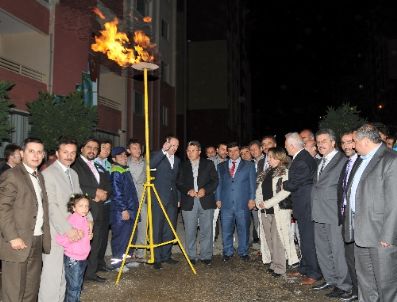 FERAMUZ ÜSTÜN - Gümüşhane`de Doğalgaz İçin İlk Çakmak Çakıldı