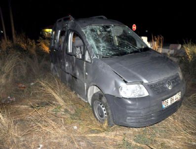 Kars`ta Trafik Kazası: 1 Ölü, 4 Yaralı