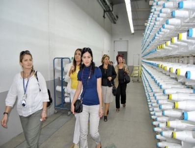 KÜÇÜKÇALıK TEKSTIL - Utib, Sektöre Yön Verecek Gençlerin Öğretmenlerini Ağırladı