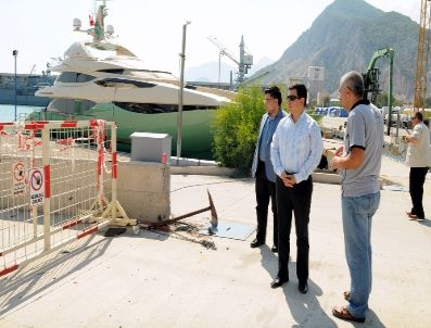 Başkan Tütüncü, Yat Üretimini Yerinde İnceledi