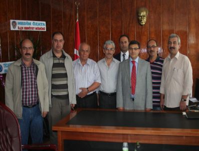 Beyşehir`de Gazetecilerden Kaymakam Başıbüyük`e Ziyaret