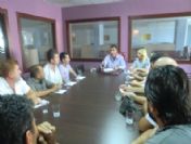 Çubuk Belediyesi Zabıta Müdürü İnternet Kafe Sahipleriyle Bir Araya Geldi