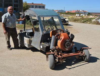 Düzceli Mucit 4 Çekişli Bahçe Aracı Üretti