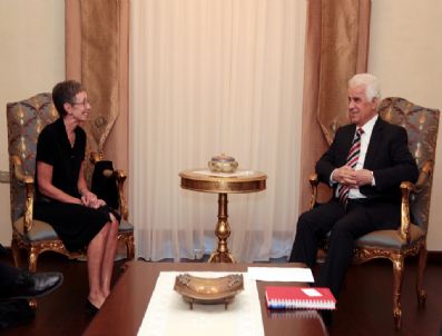 KUDRET ÖZERSAY - Eroğlu, Abd Güney Batı Avrupa Direktörü Allegrone İle Görüştü