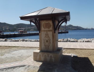 Gemlik Belediyesi`nden İskeleye Çeşme