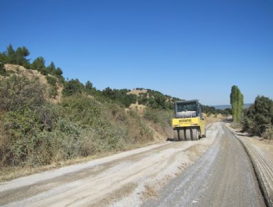 Hisarcık-güldüren Yolu Asfaltlanıyor