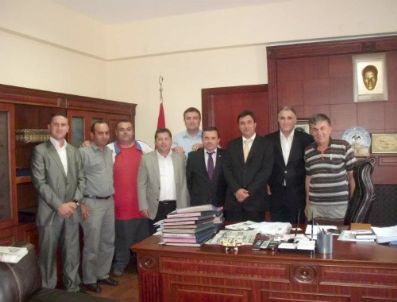 Kızılay Şube Başkanı Kaymakam Malgaç`ı Ziyaret Etti