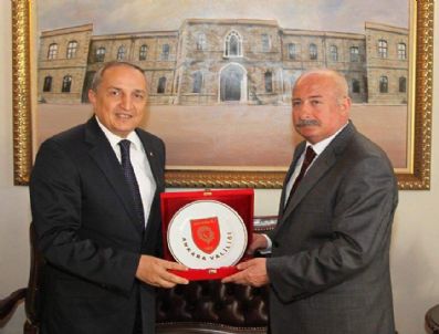 Özmen ve Çimen`den, Ankara Valisi Yüksel`e Ziyaret