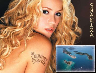PINK FLOYD - Shakira Karayipler'de ada aldı
