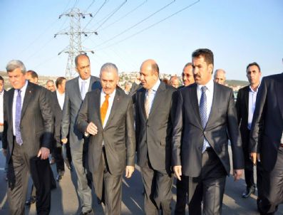 Ulaştırma Bakanı Yıldırım, Dilovası`nda İncelemelerde Bulundu