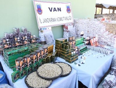 Van`da 1 milyon kaçak hap ele geçirildi