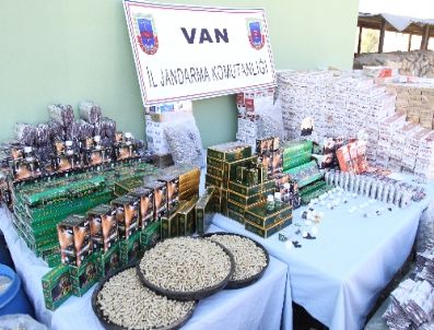 Van`da 1 milyon kaçak hap ele geçirildi