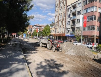 Yol Yapım Çalışmaları Uzayınca Çorum Şantiyi Andıran Bir Hal Aldı
