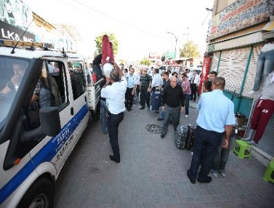 Zabıta Kaldırım İşgalcilerine Göz Açtırmıyor