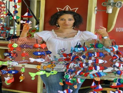 Sevgi Evlerinde Üretilen Süs Eşyalarına Büyük İlgi