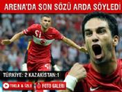 Türkiye: 2 - Kazakistan: 1 (maçın özeti ve golleri)