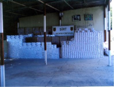 58 Bin 500 Paket Kaçak Sigara Ele Geçirildi