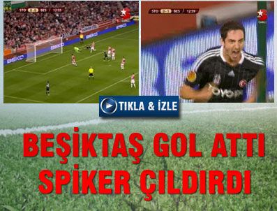 PETER CROUCH - Beşiktaş gol attı, spiker çıldırdı