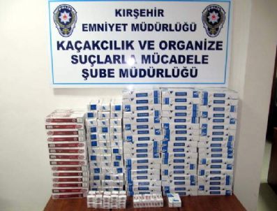 Kırşehir`de Kaçak Sigara Operasyonu