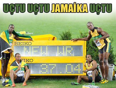 JAMAIKA - Jamaika dünya rekoru kırdı