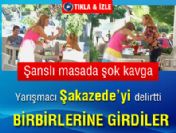 Yarışmacı ile şakazede birbirine girdi