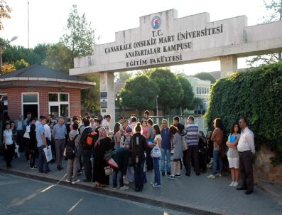 Çanakkale Onsekiz Mart Üniversitesi'nde 2011-2012 Akademik Yılı Kayıtları Başladı