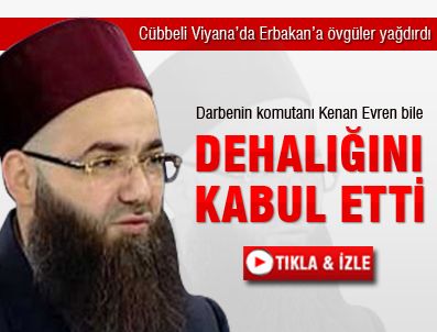 AHMET MAHMUT ÜNLÜ - Cübbeli Ahmet Viyana'da Erbakan'ı Övdü