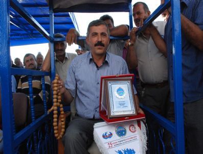 Taşköprü'de Yapılan At Yarışları Nefes Kesti