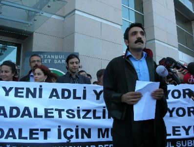 TURAN ÇOLAKKADı - Adli Yıl Açılışında ‘arama’ Protestosu