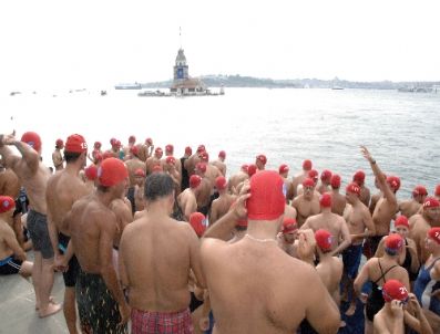 KıZ KULESI - Kâtibim Uluslararası Yüzme Yarışması`nda Hazırlık Sürüyor