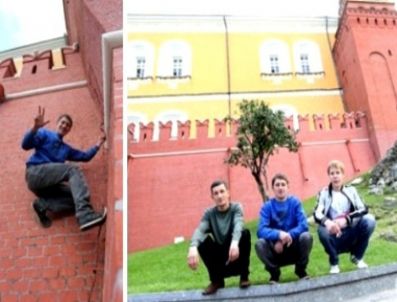 Kremlin Surlarına Tırmanan Rus Genç 33 Dolar Ceza Ödedi