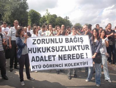 Ktü’de Kayıt Parası Protestosu