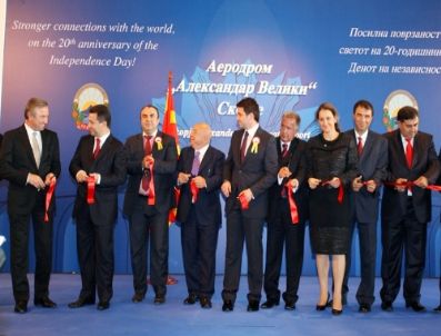 HAMDI AKıN - Tav Üsküp Havalimanı’nı Açtı