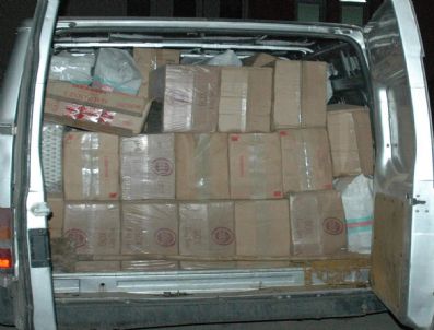 Van'da 217 Bin 500 Paket Kaçak Sigara Ele Geçirdi